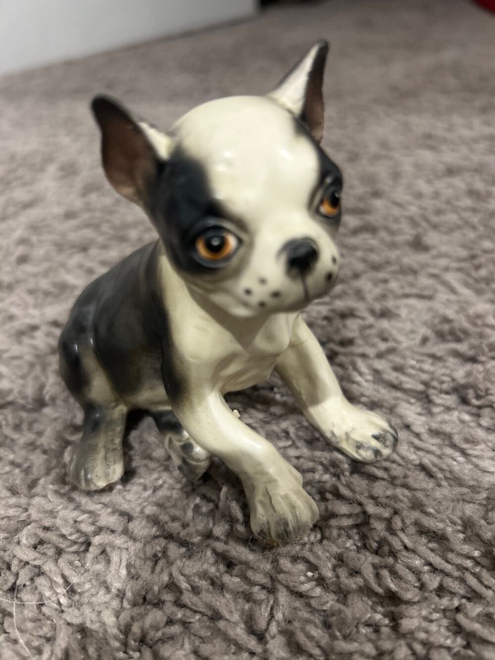 Vintage Boston Terrier - made in Japan by Norcrest
